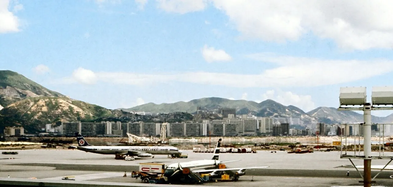 九龍灣與啟德機坪 1971