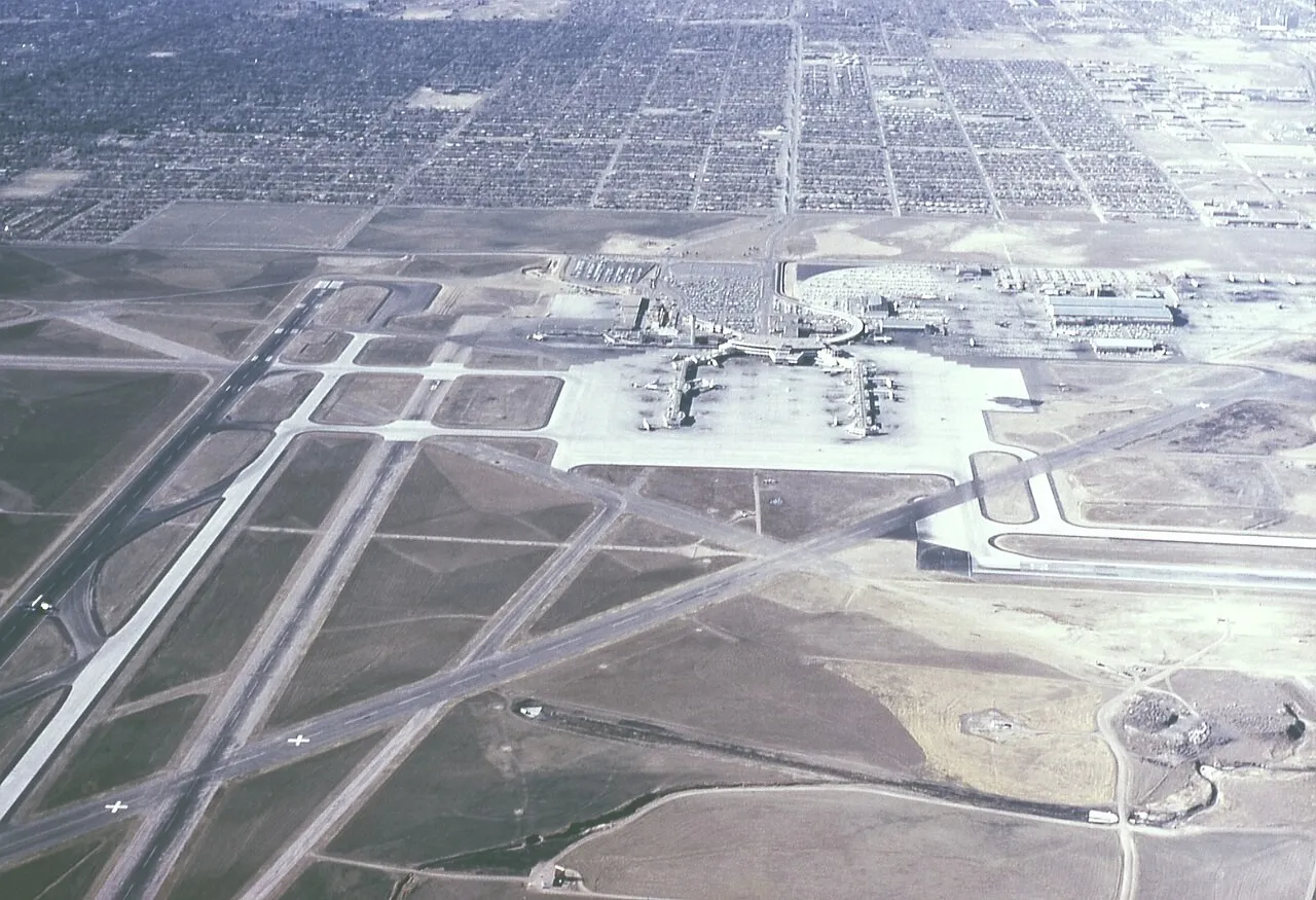 丹佛 Stapleton 1966 空拍
