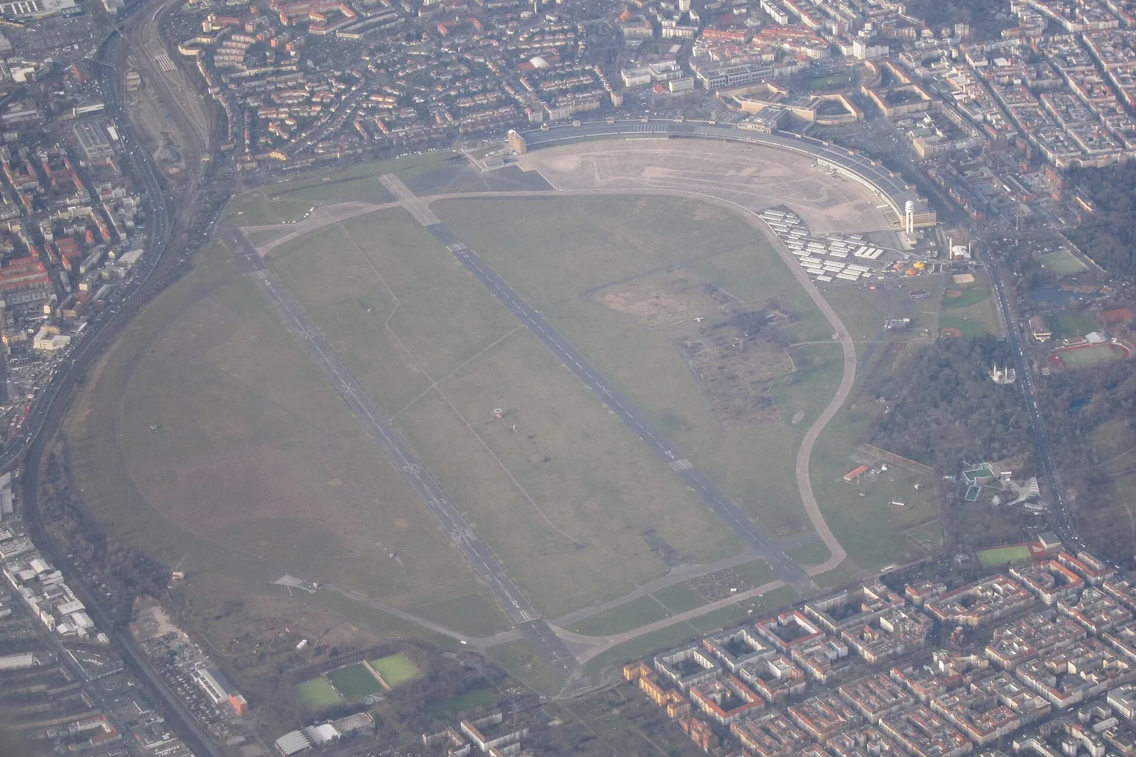 滕珀爾霍夫公園空拍 2020-12